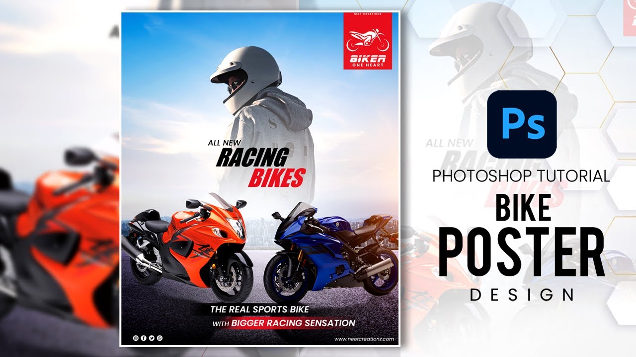 Poster Design in Photoshop | Photoshop Tutorial 2023 - YouTube