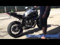 YAMAHA FZ-07/MT-07 IXIL EXHAUST SOUND CHECK