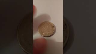 عملة بريطانيا 🇬🇧  إليزابيث الثانية وان باوند  1983  one pound Elizabeth II coins #elizabeth II....