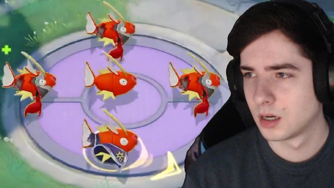 How I LOSE a Bot Game with 10 GYARADOS | Pokemon Unite