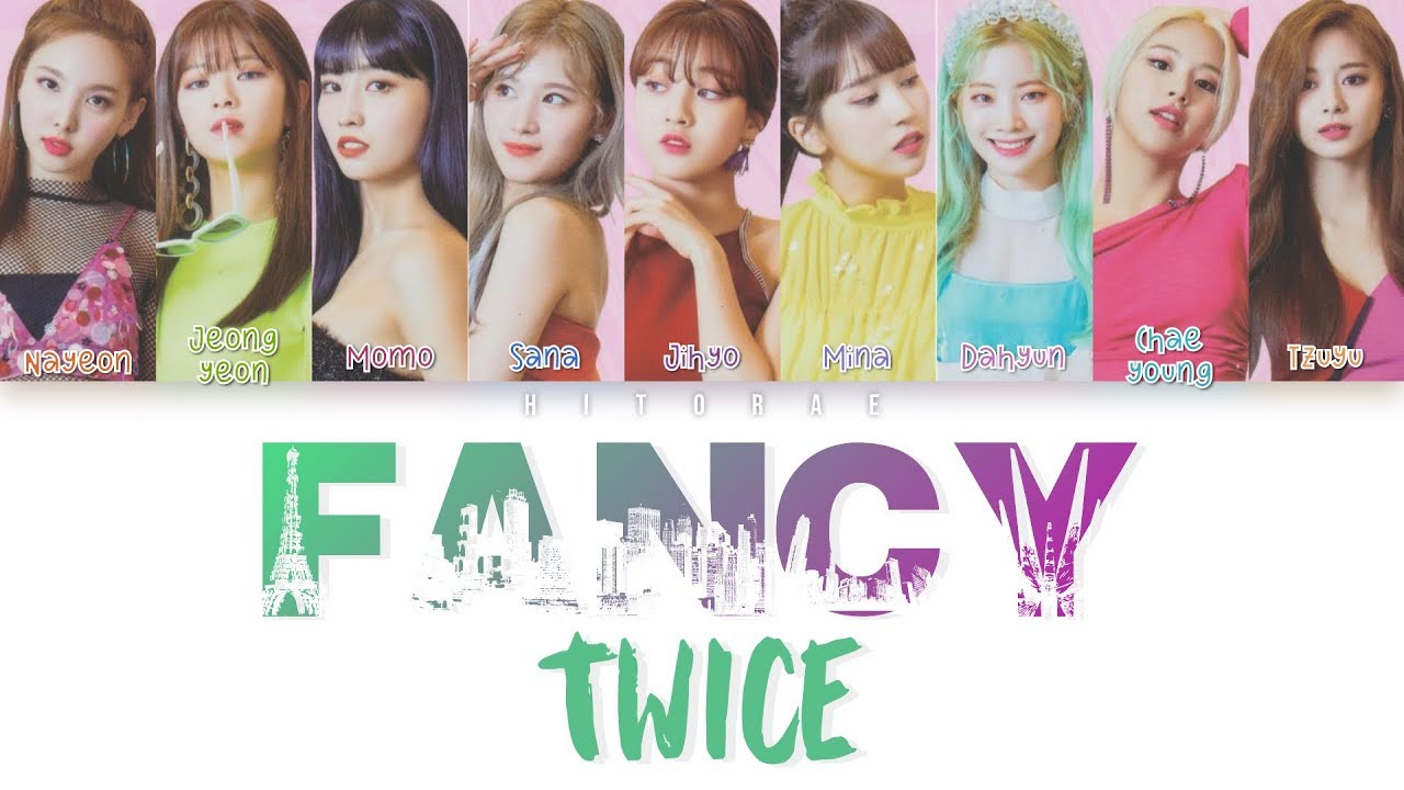 TWICE - FANCY Color Coded Lyrics HAN/ROM/ENG - YouTube Music.