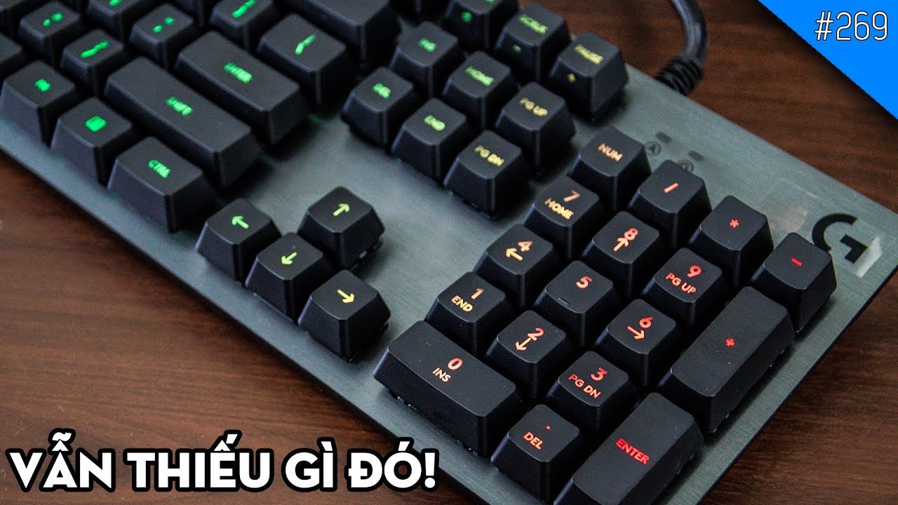 Trên tay bàn phím cơ Logitech G512: Cải tiến nhưng vẫn thiếu!