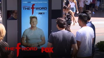 Gordon Ramsay Surprises Shoppers With This Living Poster Prank | Season 1 | THE F WORD