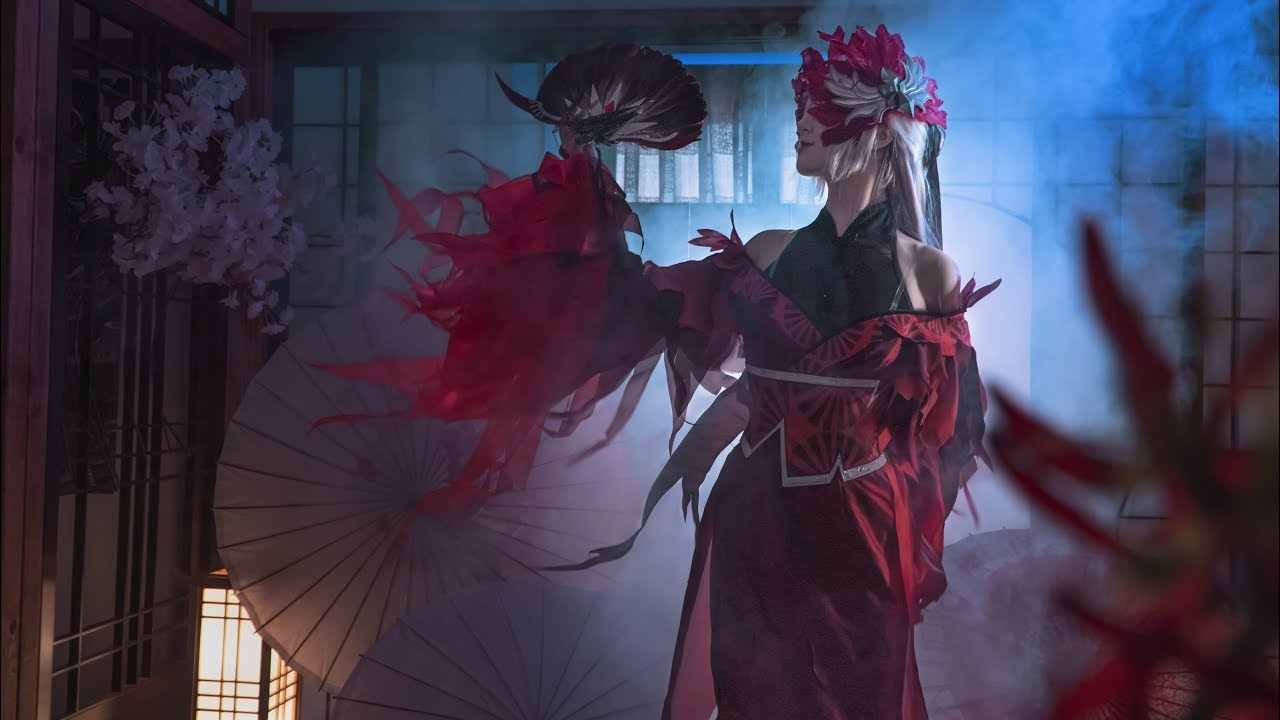 1 3 Delusion Cosplay Michiko Identity V Manchurian Crane S Prajna Form Cosplay Costume Display Youtube