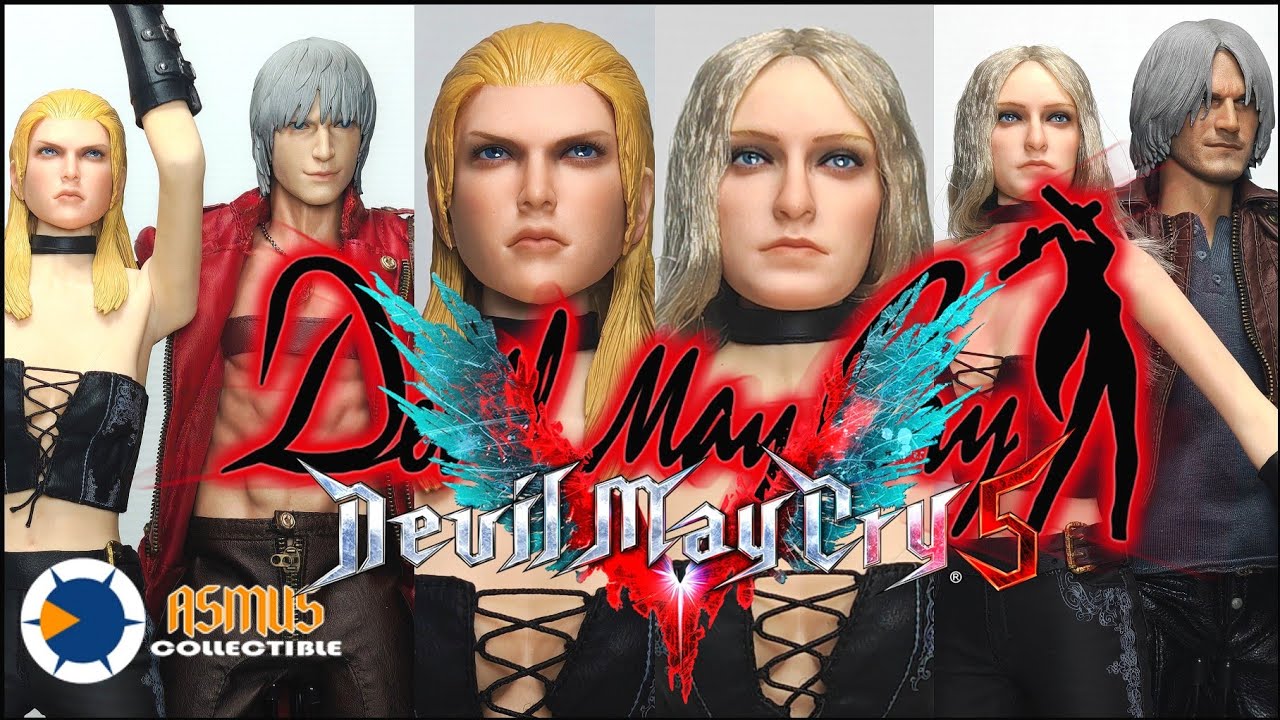 4K][ENG] TRISH DANTE ASMUS TOYS DMC504 1/6 THE DEVIL MAY CRY