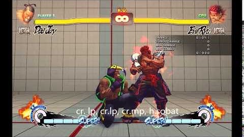USF4 Basic Deejay Tutorial - Anti airs, Combos, miscellaneous