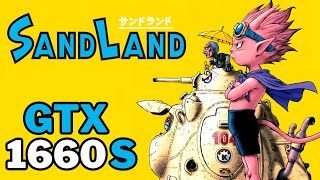 SAND LAND on GTX 1660 Super & Intel I3 12100f | Anime Game