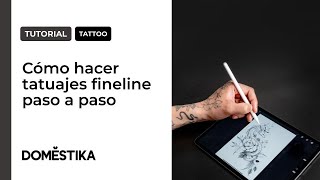 TUTORIAL TATTOO: Cómo hacer tatuajes fineline paso a paso con Sen | Domestika
