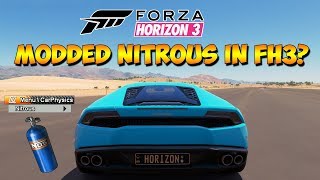 Forza Horizon 3 - Nitrous Option In Dev Build Nos & Supercharger Mods - Dev Mods