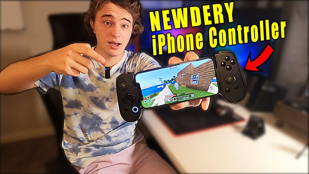  NEWDERY Game Controller for iPhone, Passthrough