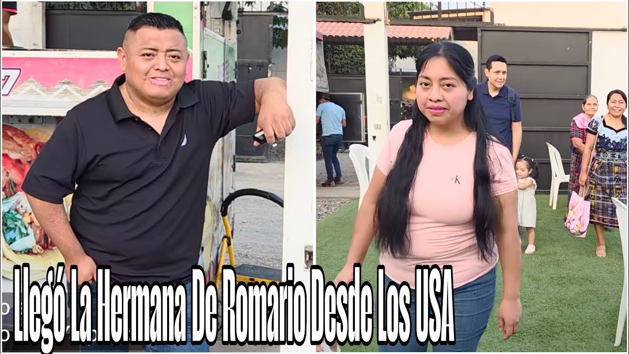 Desde Los USA Llegó La Hermana De Romario Al Cumpleaños De Su Mamá.