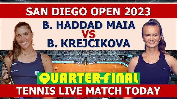 Bia Haddad x Frech ao vivo no WTA Montreal: onde assistir e