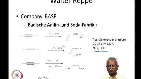 Mod-08 Lec-34 Reactions with CO insertion
