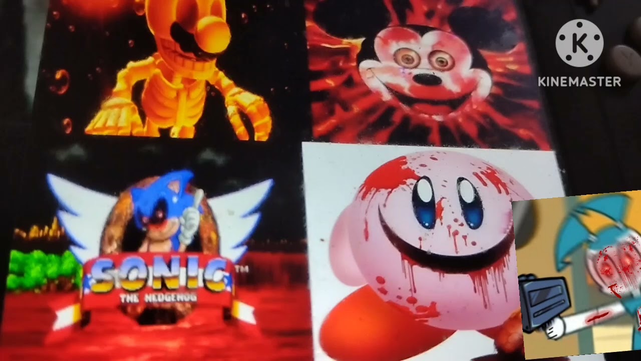 Becoming uncanny Mario Bros and Sonic and Kirby and XJ9 and Mickey mouse meme (part 1)