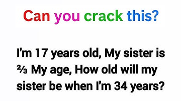 Can you solve this mind-blowing puzzle? #MathPuzzle​ #IQTest​ #MathRiddles​ #PuzzleLovers​