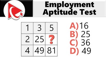 How to Pass Pre-Employment Aptitude Assessment Test: Questions and Answers with Solutions