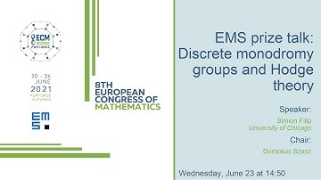 8ECM EMS Prize Lecture: Simion Filip