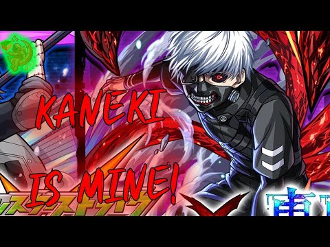 I Pulled The New! Kaneki on The Monster Strike X Tokyo Ghoul Crossover Summons|