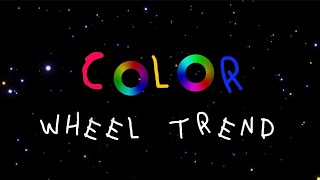 Color wheel trend (first edit)