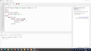 Giải bài tập Python cơ bản