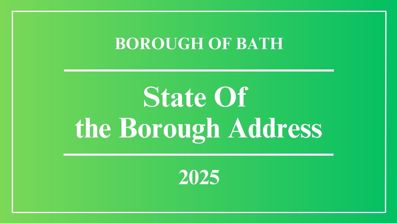 2025 State of the Borough Address - YouTube