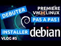 Comment installer linux debian 11 sur une machine virtuelle promox ve