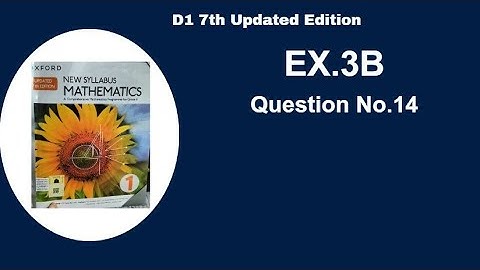 Exercise 3B Question#14 updated 7th edition Topic Percentages