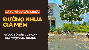 Bán đất cần giuộc thổ cư góc 2 mặt tiền đường nhựa Lộc Trung