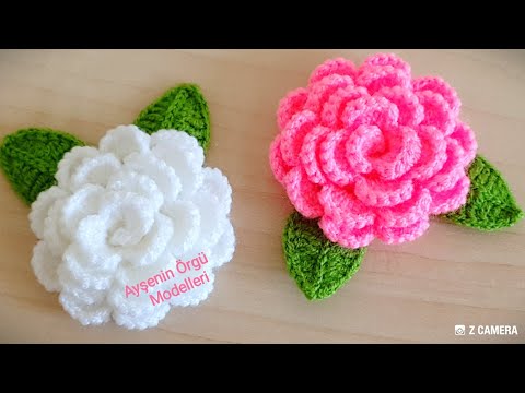 Video: Desenlere Göre çiçekler Nasıl örülür?