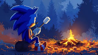 Rest By The Fire With Sonic The Hedgehog (Music & Ambience)