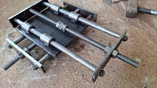 how to make a simple and sturdy CROSS TABLE for a lathe. modification part 1