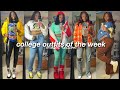 SCHOOL OUTFITS OF THE WEEK | what i actually wear! *outfit ideas*