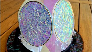 #1317 Amazing Effects In These Iridescent Resin Coasters