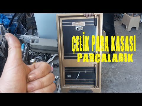 Çelik Para Kasası Parçaladık