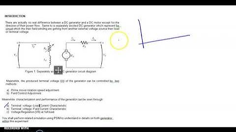 Lab 2 Dc Generator 2021
