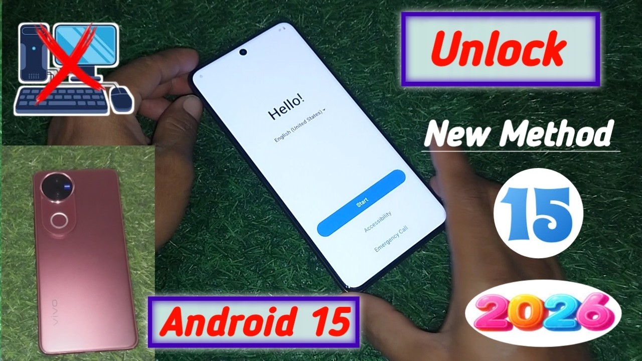 Vivo V50/V50 Lite/V50 Pro Frp Unlock Without Pc || Vivo Android 15 Frp bypass || New Security 2026