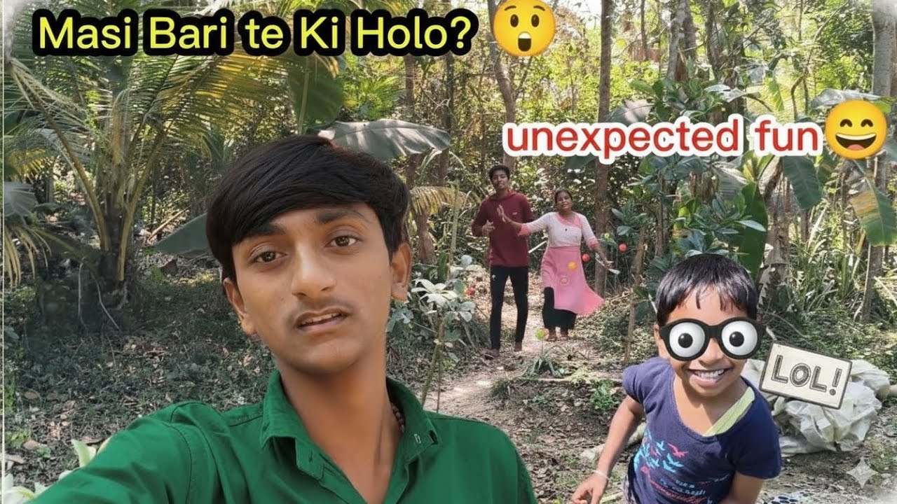 মাসির বাড়ি ঘুরতে গিয়ে যা হলো! 😱 | Bangla Daily Vlog#viral #vlog #hometour 