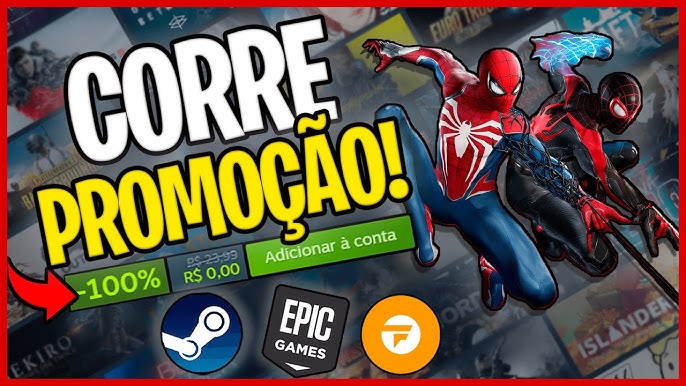 10 Novos Jogos GRÁTIS, COD GRATUITO e jogos com até 90% OFF - Quanto que  vai custar