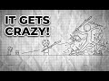 Wait for the end: stick figure battles! ✏️ #animation #funny #shorts