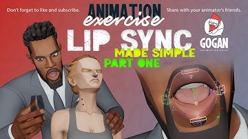 How I animate LIP SYNC with only 4 controls!