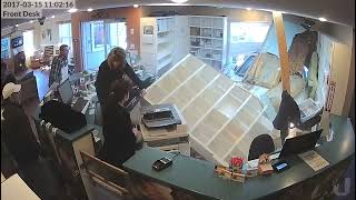 Staff and Pets Uninjured After Car Crashes Into Animal Clinic (COMP 2