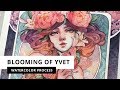 Blooming of Yvet | Watercolour Process (Timelapse) by Margaret Morales