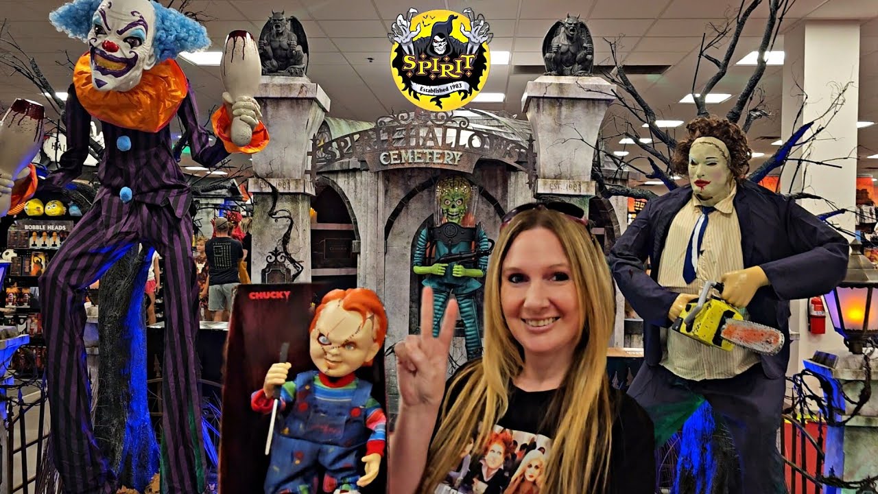Spirit Halloween 2023 ANIMATRONICS, DECOR, MASKS Insanely Loaded Store