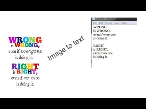 image to text using machine learning