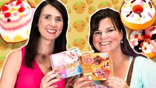 Popin Cookin w/ Gemma Stafford: KRACIE POPIN COOKIN Happy Kitchen Making Kit (Donuts)