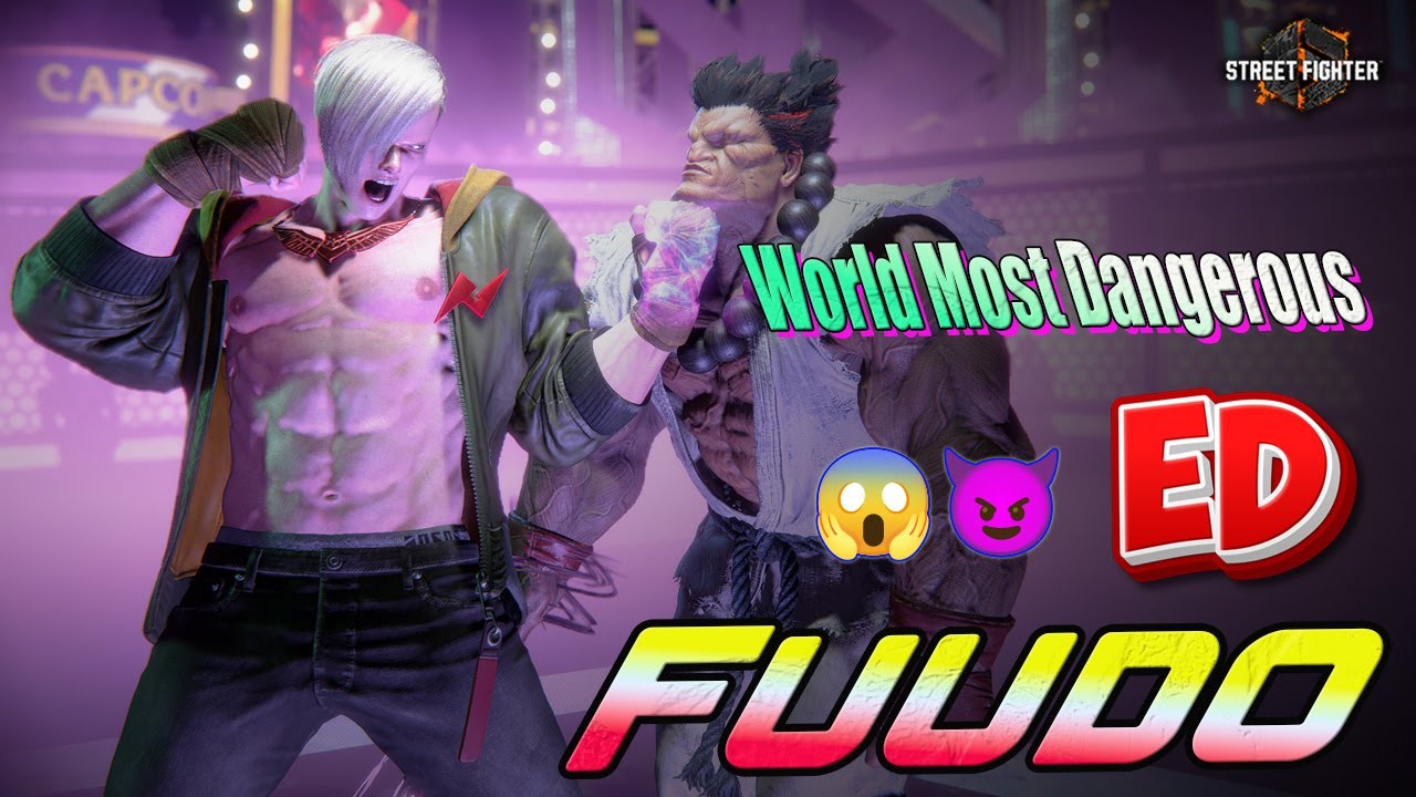 SF6 FUUDO ED ⚡ World Best & Dangerous ED 🎮 Street Fighter 6 High-Level Gameplay
