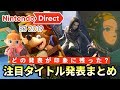 どうぶつの森、ブレスオブザワイルド続編、スマブラSP…ニンテンドーダイレクトで発表された注目タイトル最新情報を振り返る！！【E3 2019】