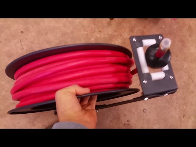 How to install the Stainless Steel Hose Reel with the swing bracket