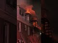 FDNY battles massive Bronx fire possibly started by unwell woman who filled home w/ candles #shorts