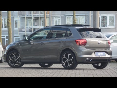 volkswagen-new-polo-r-line-2020-in-4k-limestone-grey-17-inch-bonneville-walk-around-&-detail-inside